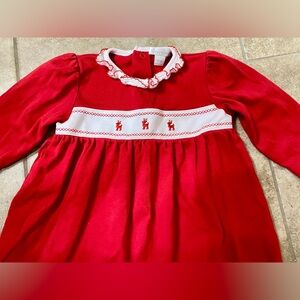 Kissy Kissy Christmas Dress - Reindeer